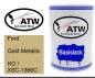 Preview: Ford, Gold Metallic, HO / XSC-1366C: 500ml Lackdose, von ATW Autoteile West.